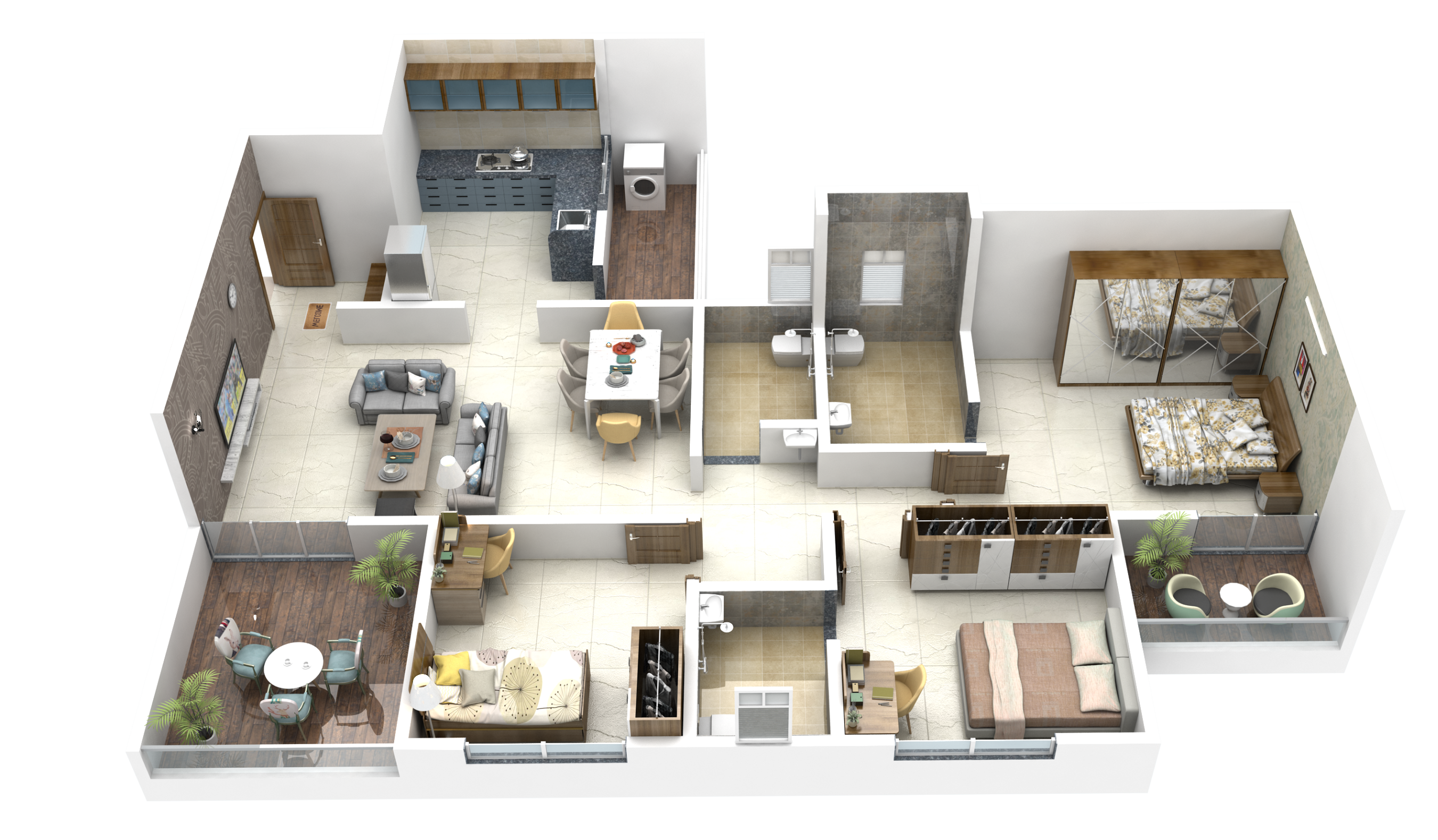 3 BHK